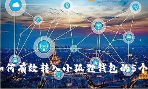 2023年如何有效转入小狐狸钱包的5个实用步骤