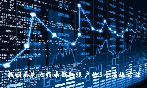 找回丢失比特币钱包账户的5个有效方法