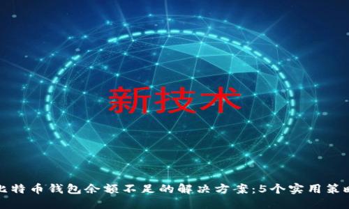比特币钱包余额不足的解决方案：5个实用策略